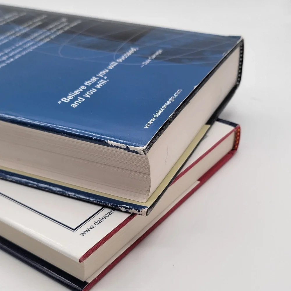 Dale Carnegie Pathways to Success & Scrapbook‎ Hardcover Set Training Ed Good